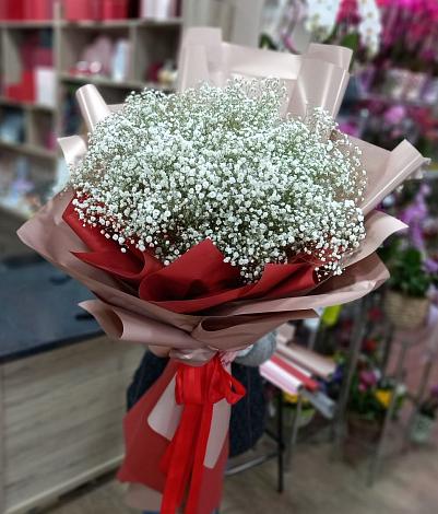 Букет цветов из: Гипсофила в Кандалакше