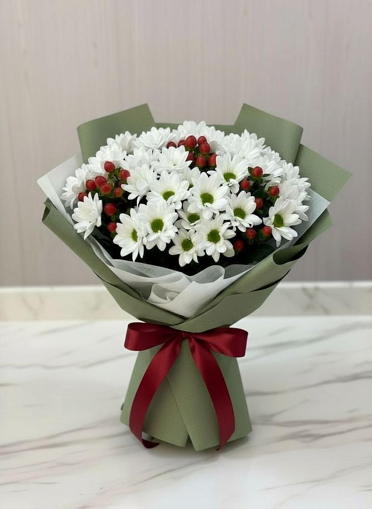 Букет цветов из: Хризантемы в Кандалакше