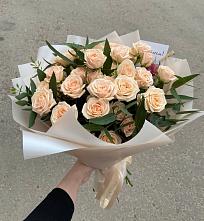 Букет Кремовые розы Латте #REPLACE_PRED# Кандалакше