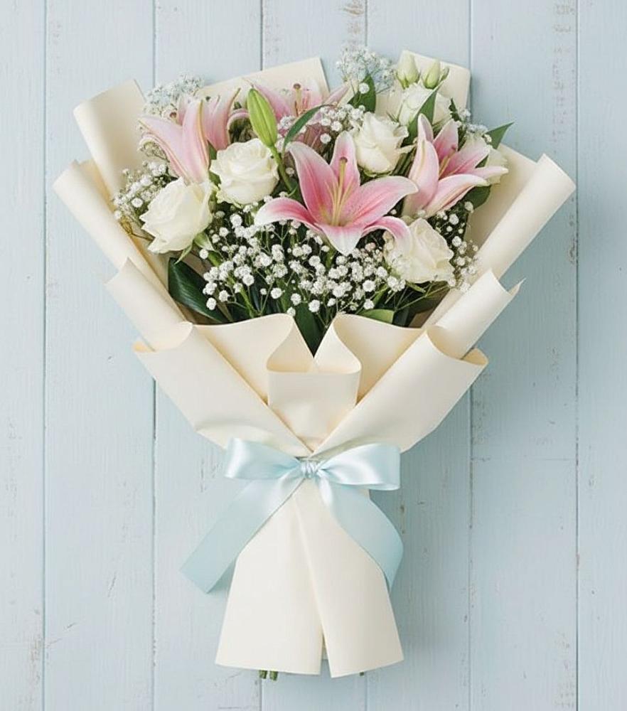 Букет цветов из: Лилии в Кандалакше