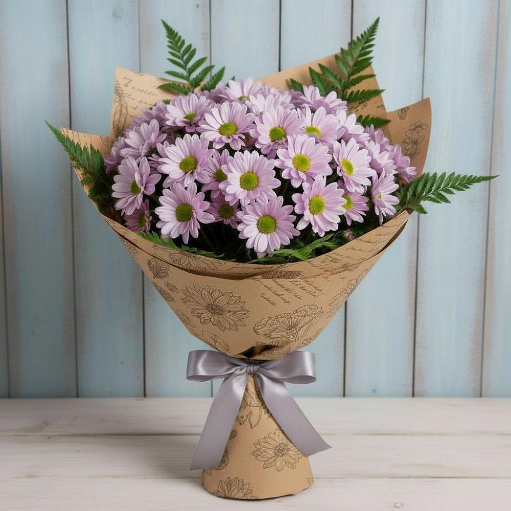 Букет цветов из: Хризантемы в Кандалакше