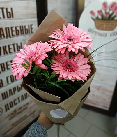 Букет цветов из: Герберы в Кандалакше