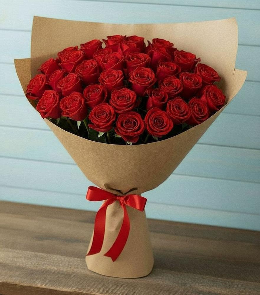 Букет Красные розы Милано в Кандалакше