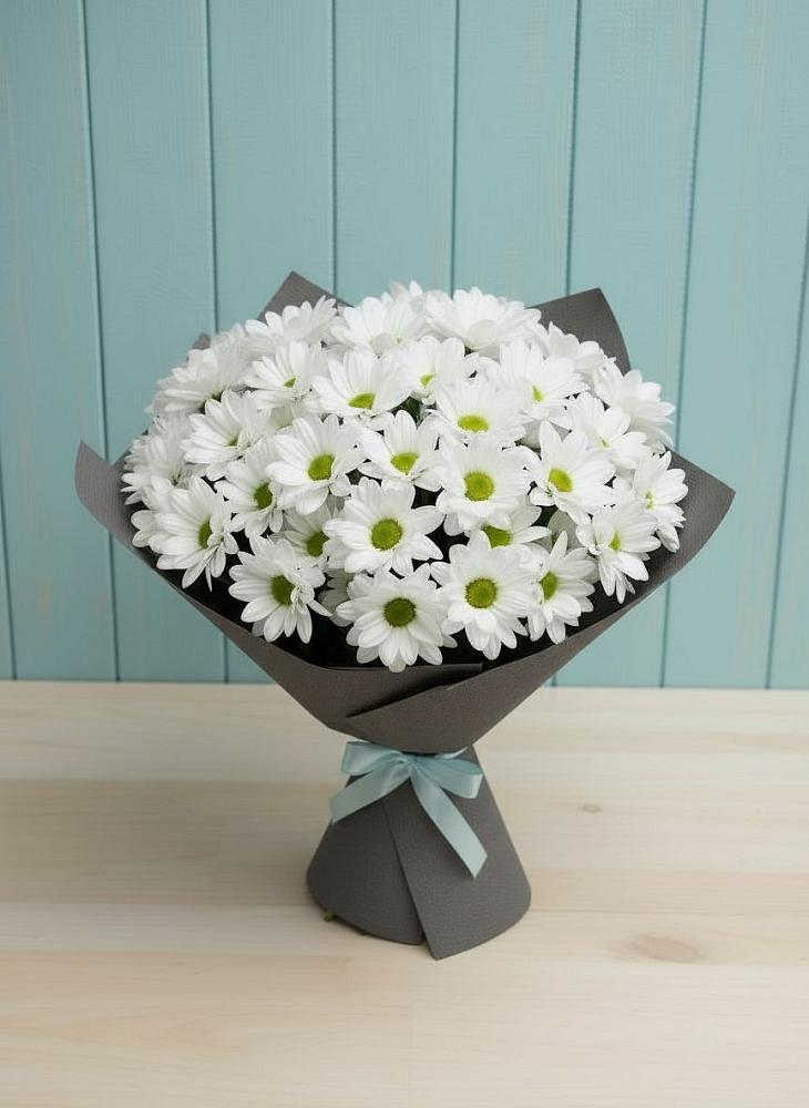 Букет цветов из: Хризантемы в Кандалакше