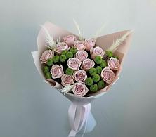 Букет цветов из:  Розы и Хризантемы в Кандалакше
