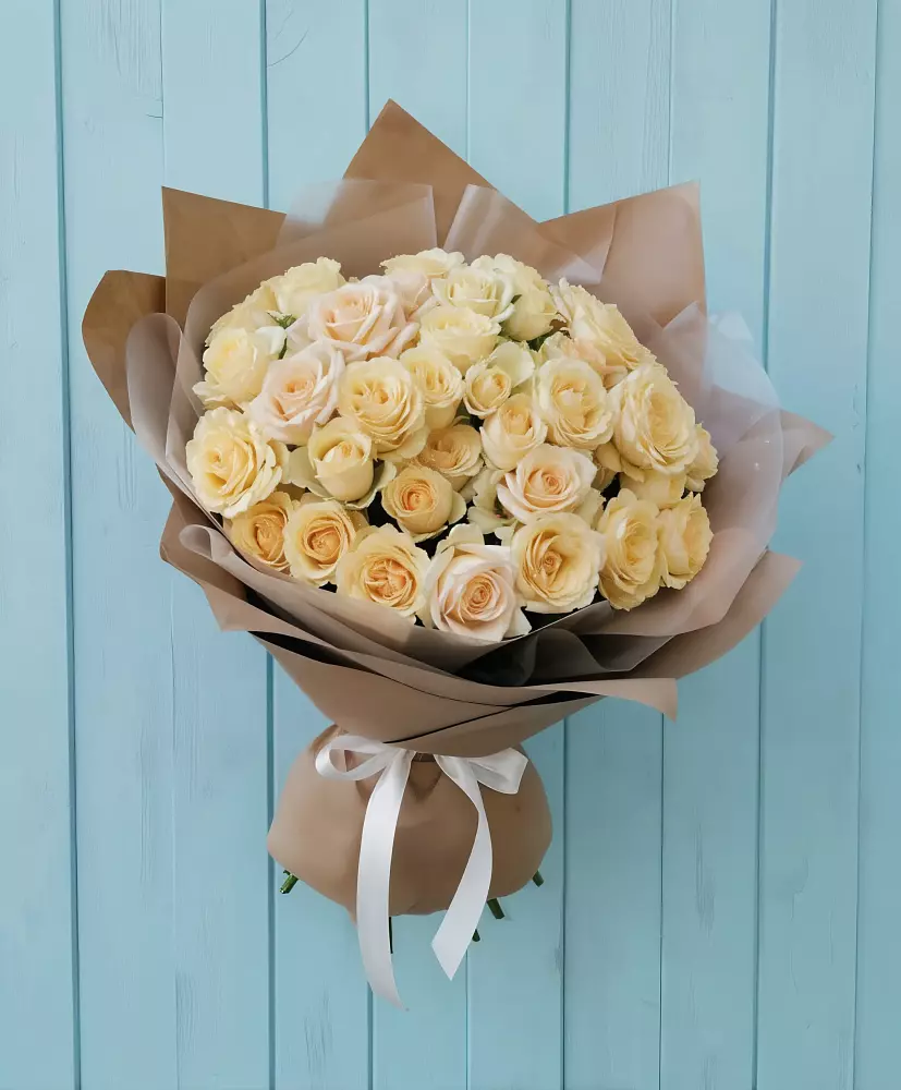 Букет Кремовое облако в Кандалакше