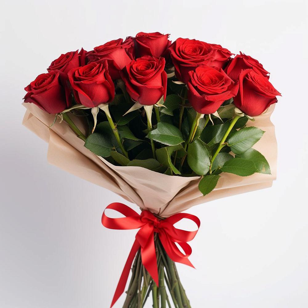 Букет 11 Красных роз Эдлесс Лав в Кандалакше